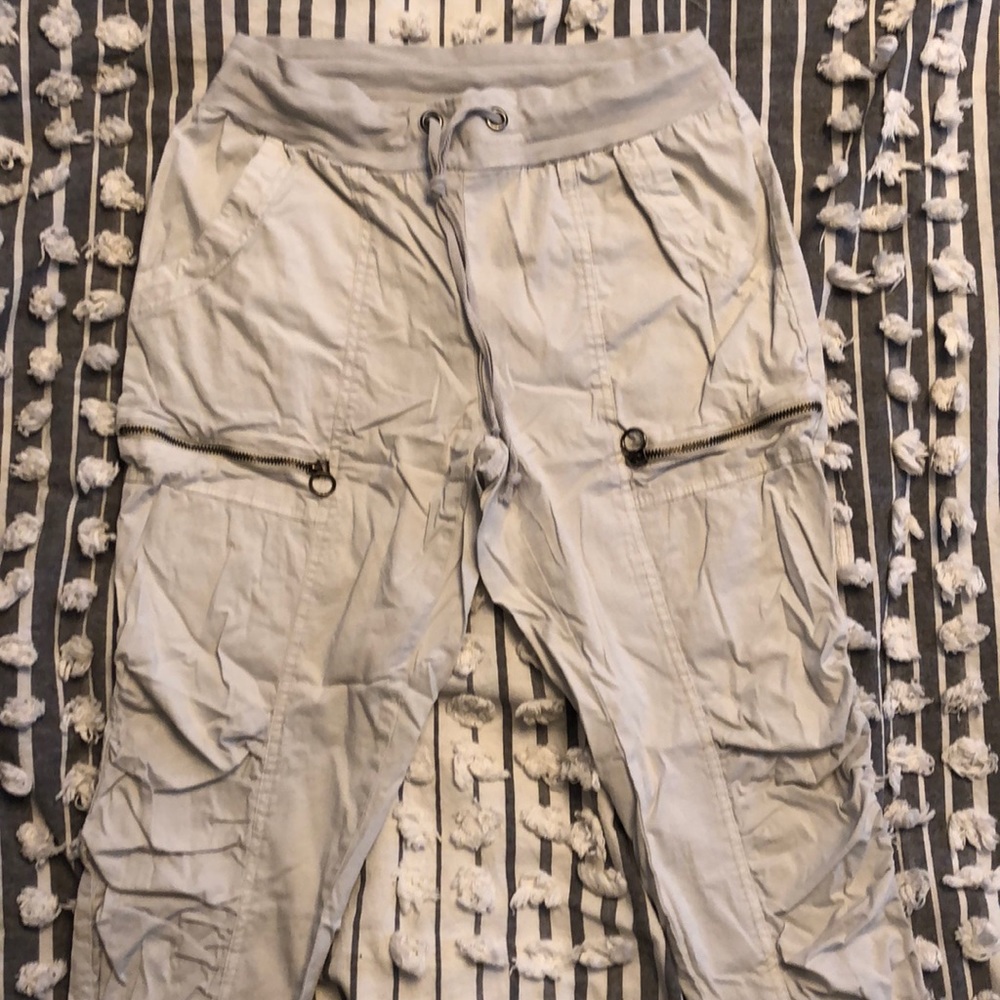 Lightweight ruched joggers by XCVI